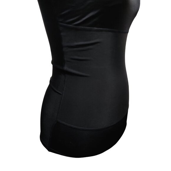 LGTFY XL Womens Top Black Shaping Tank Scoop Neck Stretch Compression Layering - Picture 5 of 9
